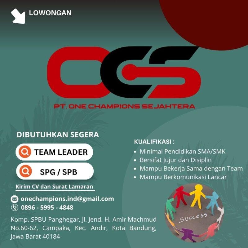 PT. One Champions Sejahtera