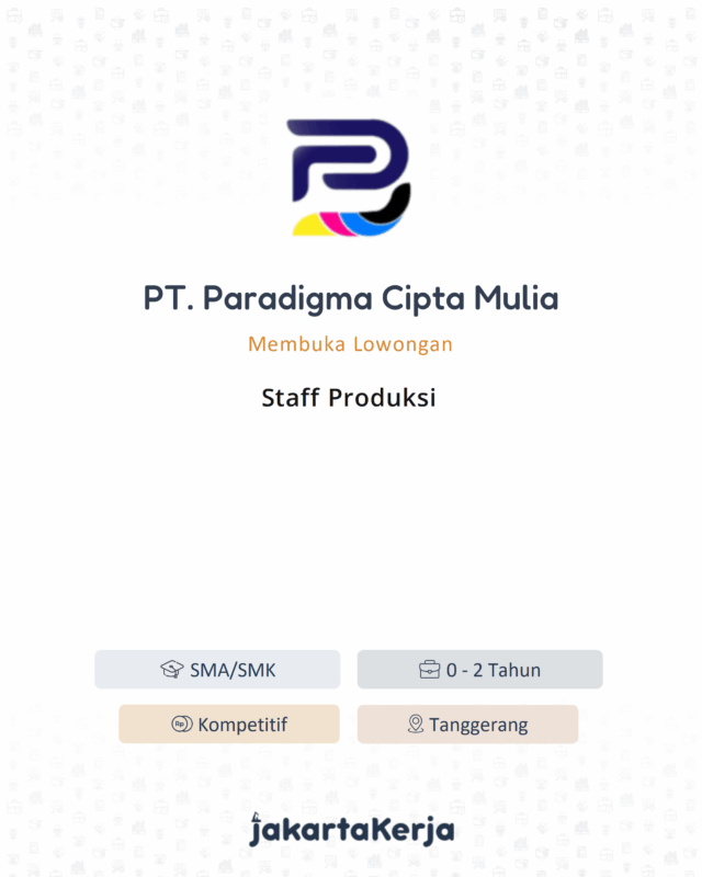 PT. Paradigma Cipta Mulia